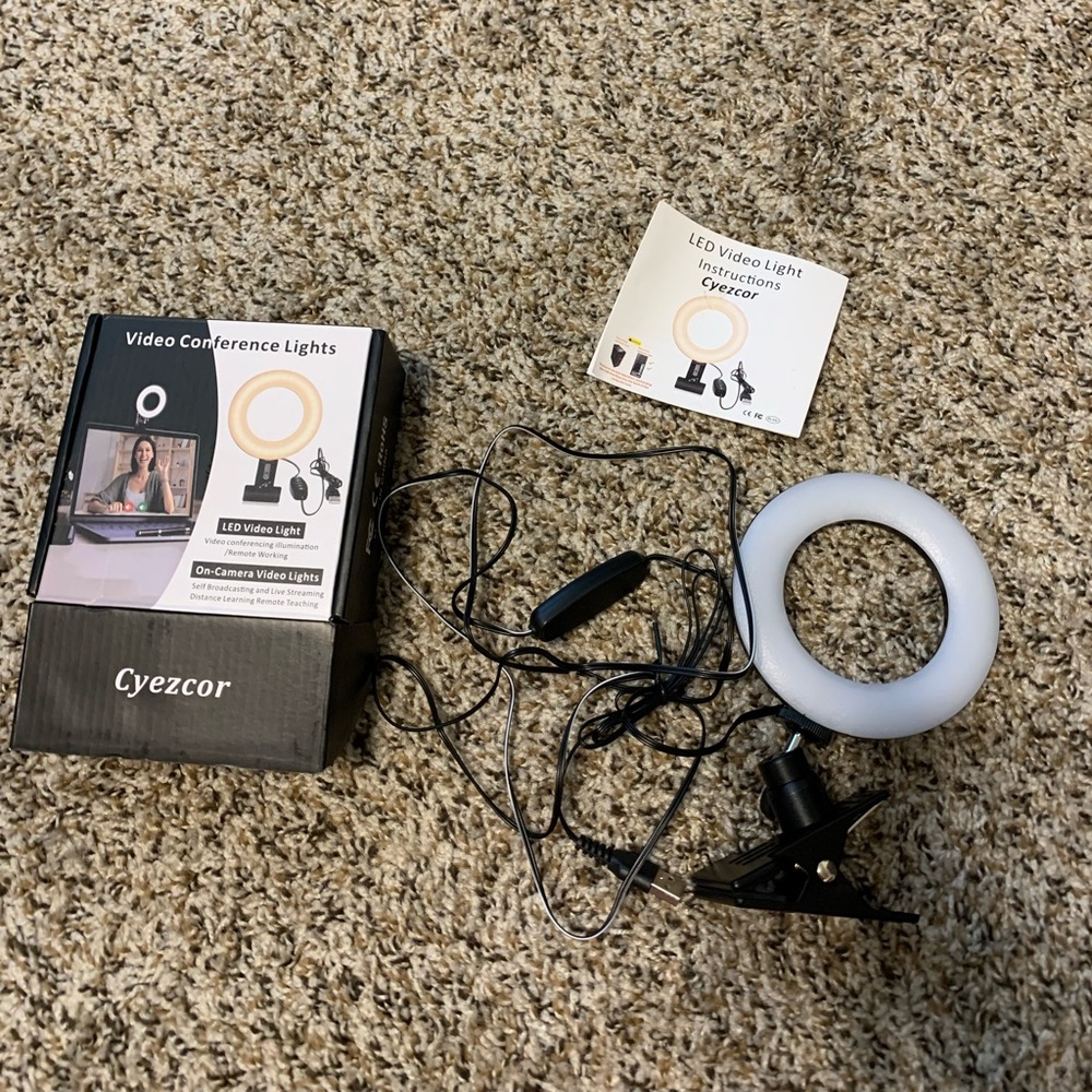 USB ring light